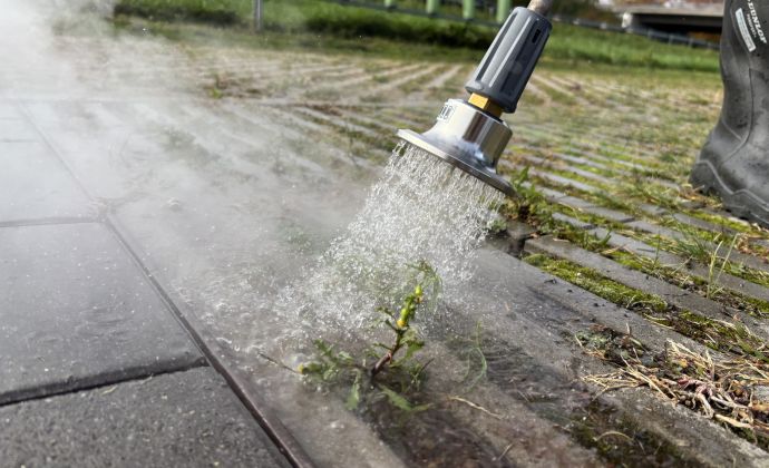 Heißwasser-Hochdruckreinigung